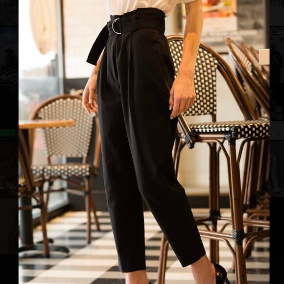 NWOT A.L.C Diego Paper bag Trousers - Picture 3 of 8